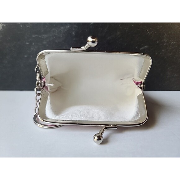 Pink And Silver Star Coin Purse - Picture 5 of 10
